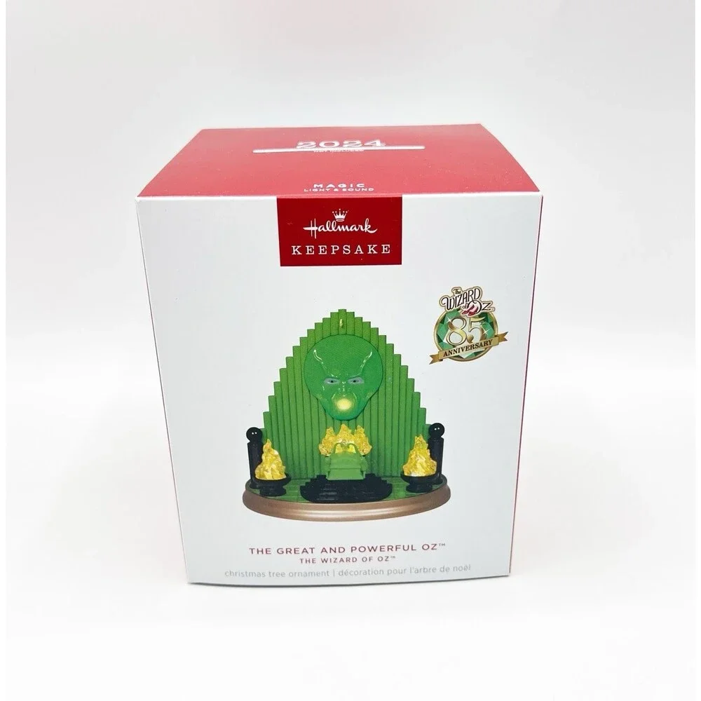 Hallmark Wizard Of Oz The Great & Powerful Ornament 2024 REQUIRES Power Cord NEW